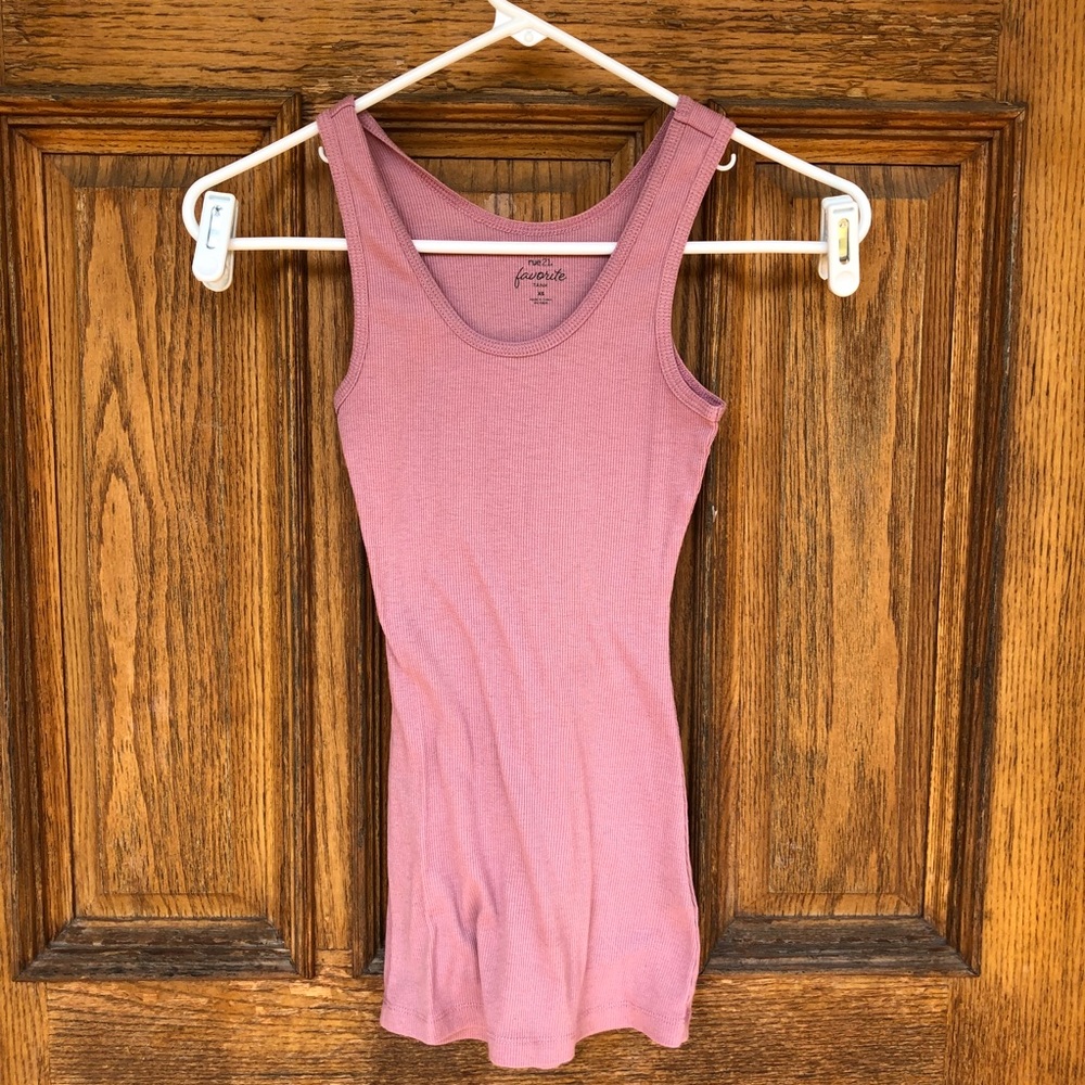 Super Stretchy Pink Tank